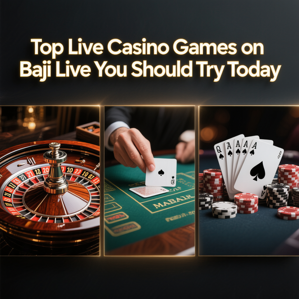 Top Live Casino Games on Baji Live